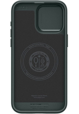 Чохол-накладка Spigen Optik Armor MagFit для Apple iPhone 15 Pro Abyss Green (ACS06739)