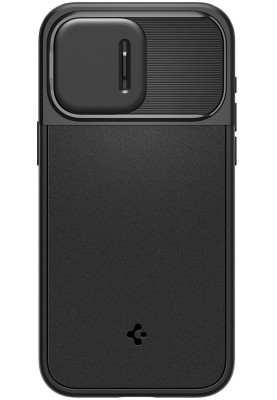 Чохол-накладка Spigen Optik Armor MagFit для Apple iPhone 15 Pro Max Black (ACS06599)