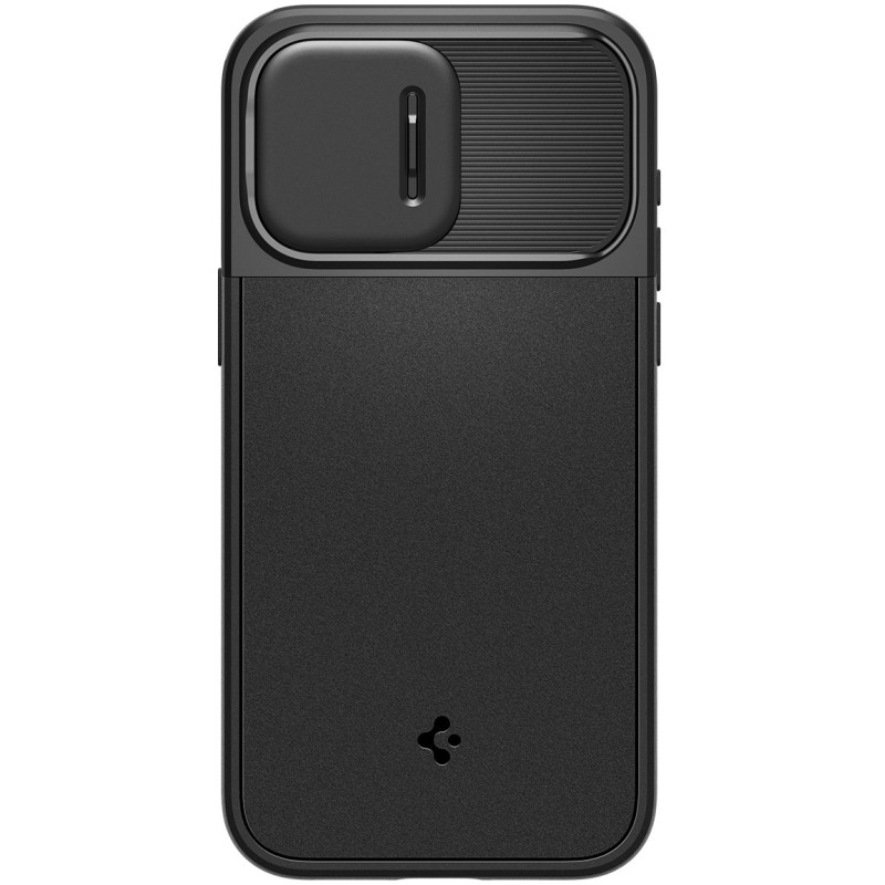 Чохол-накладка Spigen Optik Armor MagFit для Apple iPhone 15 Pro Max Black (ACS06599)