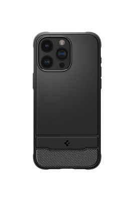 Чохол-накладка Spigen Rugged Armor MagFit для Apple iPhone 15 Pro Matte Black (ACS06703)
