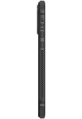 Чохол-накладка Spigen Rugged Armor MagFit для Apple iPhone 15 Pro Matte Black (ACS06703)