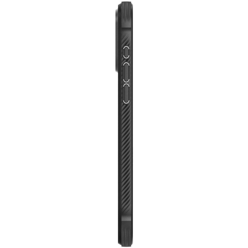 Чохол-накладка Spigen Rugged Armor MagFit для Apple iPhone 15 Pro Matte Black (ACS06703)