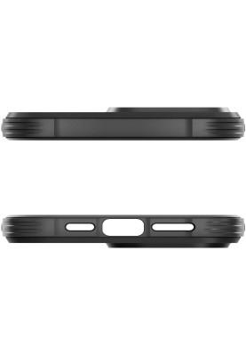 Чохол-накладка Spigen Rugged Armor MagFit для Apple iPhone 15 Pro Matte Black (ACS06703)
