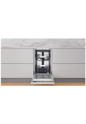 Вбудована посудомийна машина Whirlpool WSIO3O34PFEX