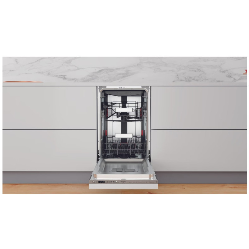 Вбудована посудомийна машина Whirlpool WSIO3O34PFEX