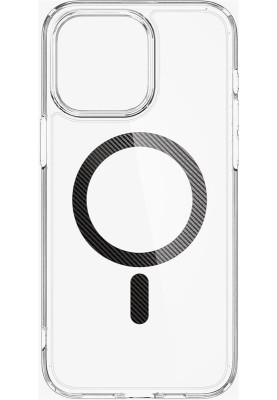 Чохол-накладка Spigen Ultra Hybrid MagFit для Apple iPhone 15 Pro Max Carbon Fiber (ACS06578)
