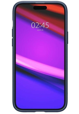 Чохол-накладка Spigen Mag Armor MagFit для Apple iPhone 15 Navy Blue (ACS06816)