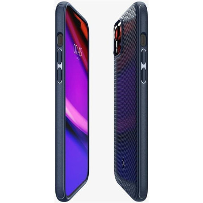 Чохол-накладка Spigen Mag Armor MagFit для Apple iPhone 15 Navy Blue (ACS06816)