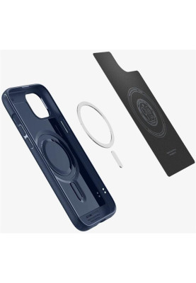 Чохол-накладка Spigen Mag Armor MagFit для Apple iPhone 15 Navy Blue (ACS06816)