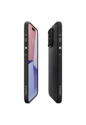 Чохол-накладка Spigen Liquid Air для Apple iPhone 15 Pro Matte Black (ACS06704)