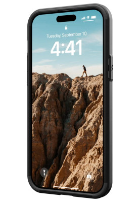 Чохол-накладка Urban Armor Gear Civilian Magsafe для Apple iPhone 15 Plus Black (114306114040)