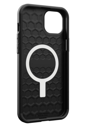 Чохол-накладка Urban Armor Gear Civilian Magsafe для Apple iPhone 15 Plus Black (114306114040)