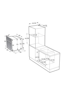 Духова шафа Gorenje BPS6737E02B