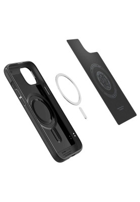 Чохол-накладка Spigen Mag Armor MagFit для Apple iPhone 15 Matte Black (ACS06815)
