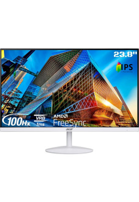 Монітор Acer 23.8" SA242YEWI (UM.QS2EE.E09) IPS White 100Hz