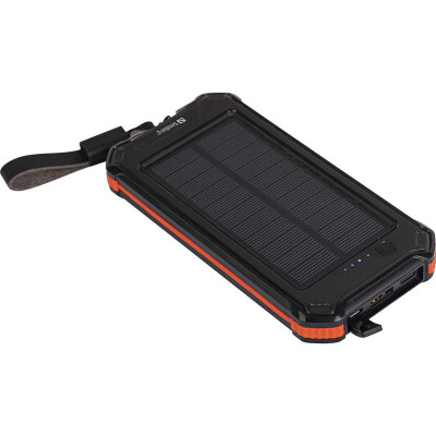 Універсальна мобільна батарея Sandberg 3in1 Solar Powerbank 10000mAh Black (420-72)