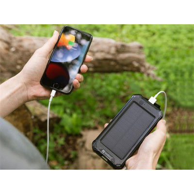 Універсальна мобільна батарея Sandberg 3in1 Solar Powerbank 10000mAh Black (420-72)