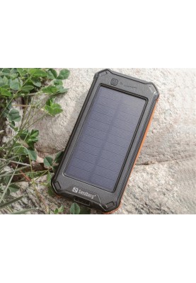 Універсальна мобільна батарея Sandberg 3in1 Solar Powerbank 10000mAh Black (420-72)