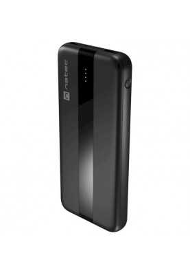 Універсальна мобільна батарея Natec Trevi Slim Q 10000mAh Black (NPB-1923)