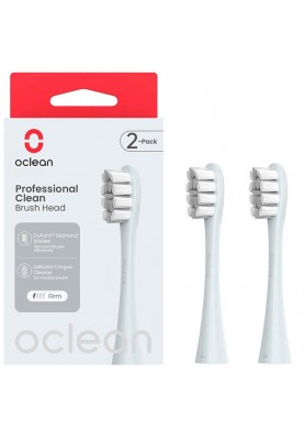 Насадка для зубної електрощітки Oclean P1C9 Brush Head Silver 2шт (6970810554038)