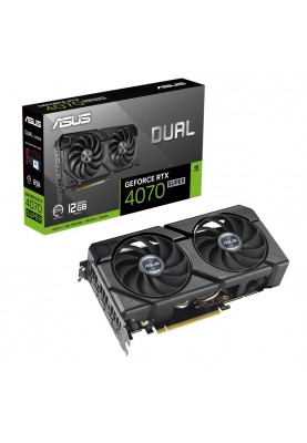 Відеокарта GF RTX 4070 Super 12GB GDDR6X Dual Evo Asus (DUAL-RTX4070S-12G-EVO)