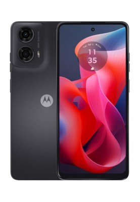 Смартфон Motorola Moto G24 4/128GB Dual Sim Matte Charcoal (PB180009RS)