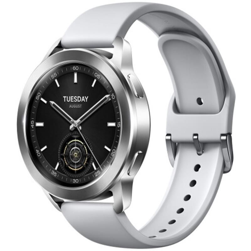 Смарт-годинник Xiaomi Watch S3 Silver (BHR7873GL)