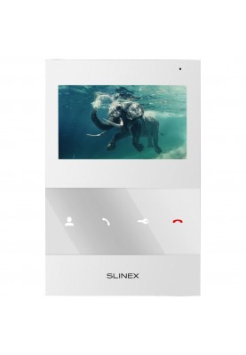 Комплект відеодомофону Slinex ML-16HD(Black)+SQ-04M(White)