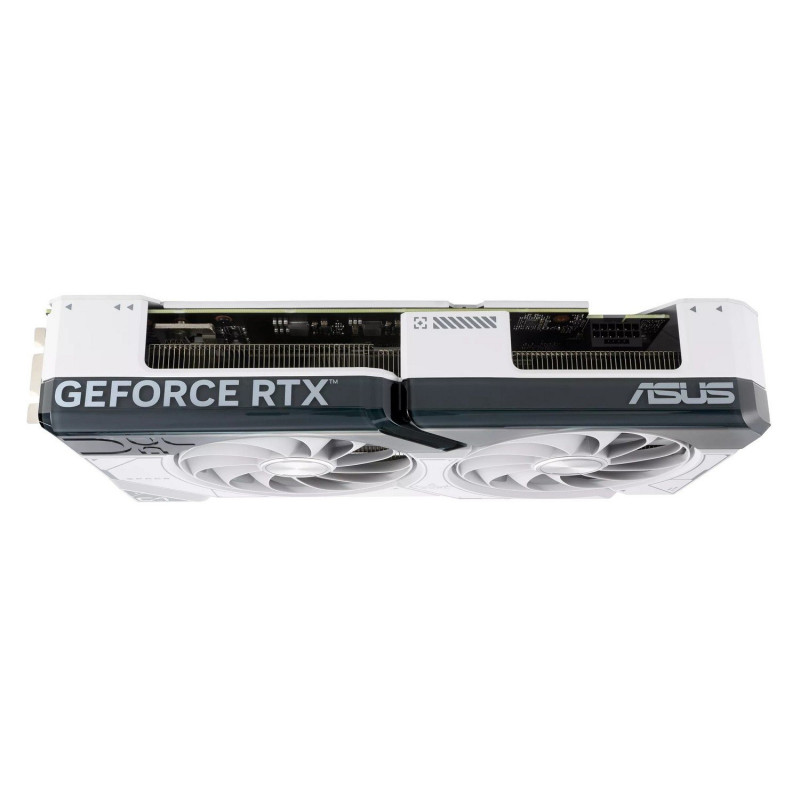 Відеокарта GF RTX 4070 Super 12GB GDDR6X Dual White Asus (DUAL-RTX4070S-12G-WHITE)