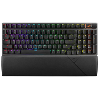 Клавіатура бездротова Asus ROG Strix Scope II 96 RGB NX Wireless Black (90MP037A-BKUA01)