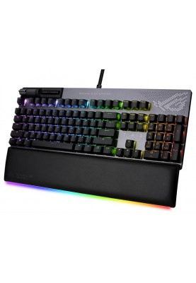 Клавiатура Asus ROG Strix Flare II Animate RGB 113key NX Red EN Black (90MP02E6-BKUA01)