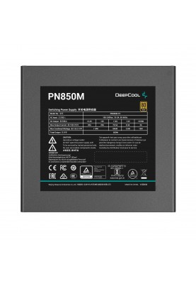 Блок живлення DeepCool PN850M (R-PN850M-FC0B-EU) 850W