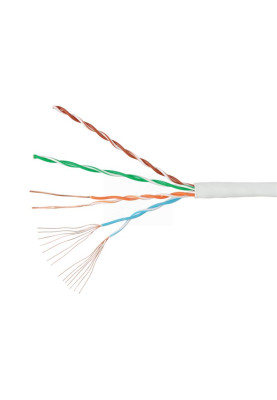 Кабель вита пара OK-Net КГПВ-ВП (100) UTP, CAT5e, 4*2*0,48, бухта 305м (49284)