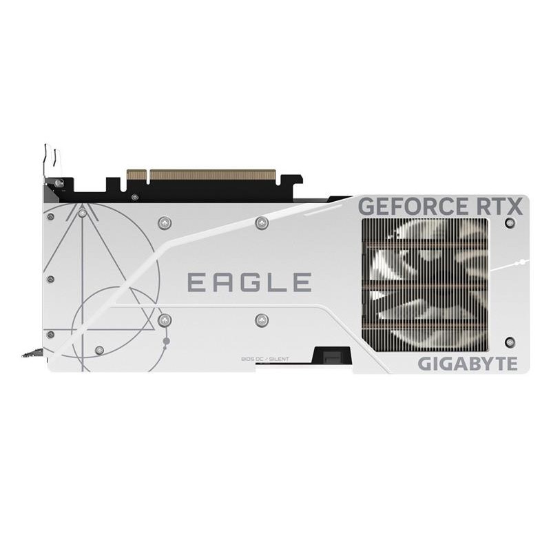 Відеокарта GF RTX 4060 Ti  8GB GDDR6 Eagle OC Ice Gigabyte (GV-N406TEAGLE OC ICE-8GD)