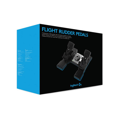 Педалі Logitech G Flight Rudder Pedals (945-000005) Педалі Logitech G Flight Rudder Pedals (945-000005)