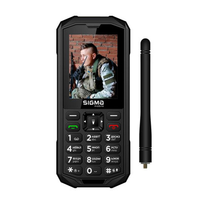 Мобільний телефон Sigma mobile X-treme PA68 Wave Dual Sim Black (4827798466612)