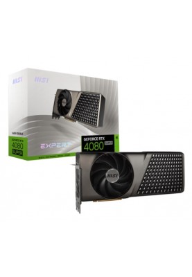 Відеокарта GF RTX 4080 Super 16GB GDDR6X Expert MSI (GeForce RTX 4080 SUPER 16G EXPERT)