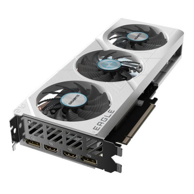 Відеокарта GF RTX 4060 8GB GDDR6 Eagle Ice OC Gigabyte (GV-N4060EAGLEOC ICE-8GD)