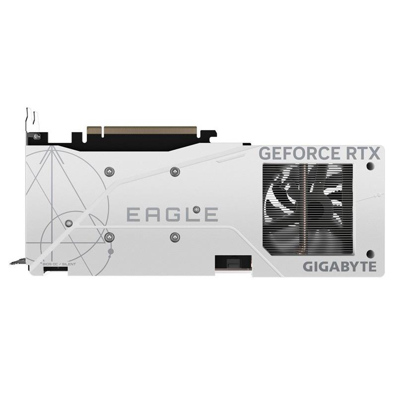 Відеокарта GF RTX 4060 8GB GDDR6 Eagle Ice OC Gigabyte (GV-N4060EAGLEOC ICE-8GD)