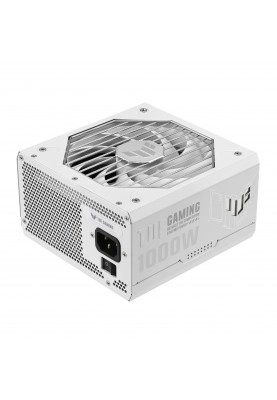 Блок живлення Asus TUF-GAMING-1000G-WHITE PCIE5 1000W Gold (90YE00S5-B0NA00)