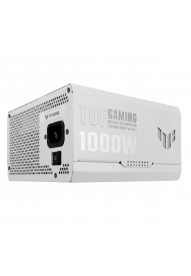 Блок живлення Asus TUF-GAMING-1000G-WHITE PCIE5 1000W Gold (90YE00S5-B0NA00)