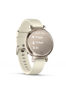 Смарт-годинник Garmin Lily 2 Cream Gold with Coconut Silicone Band (010-02839-20)