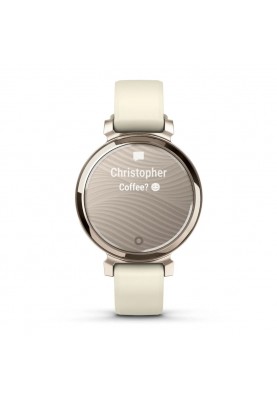 Смарт-годинник Garmin Lily 2 Cream Gold with Coconut Silicone Band (010-02839-20)