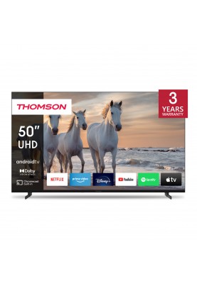 Телевiзор Thomson Android TV 50" UHD 50UA5S13