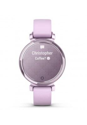 Смарт-годинник Garmin Lily 2 Metallic Lilac with Lilac Silicone Band (010-02839-21)