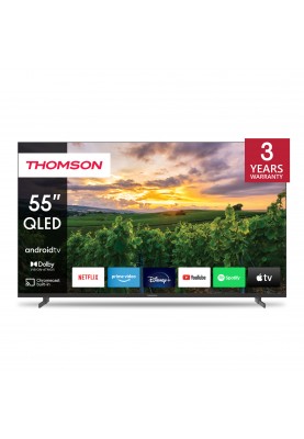 Телевiзор Thomson Android TV 55" QLED 55QA2S13