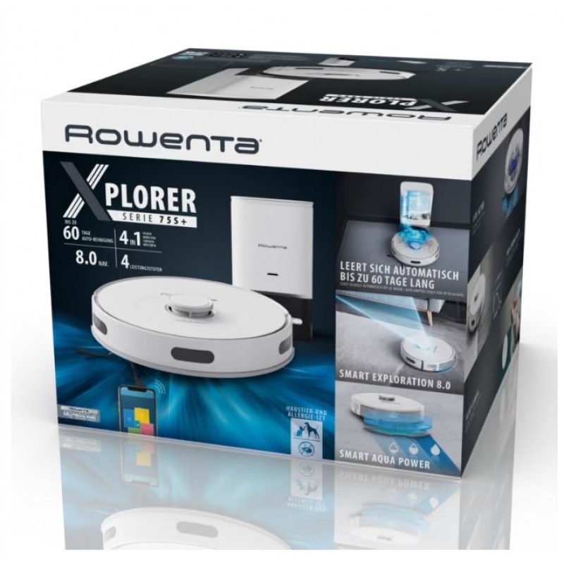 Робот-пилосос Rowenta X-Plorer Serie 75 S+ RR8597WH