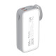 Універсальна мобільна батарея ColorWay 30000mAh White (CW-PB300LPA4WT-PDD)