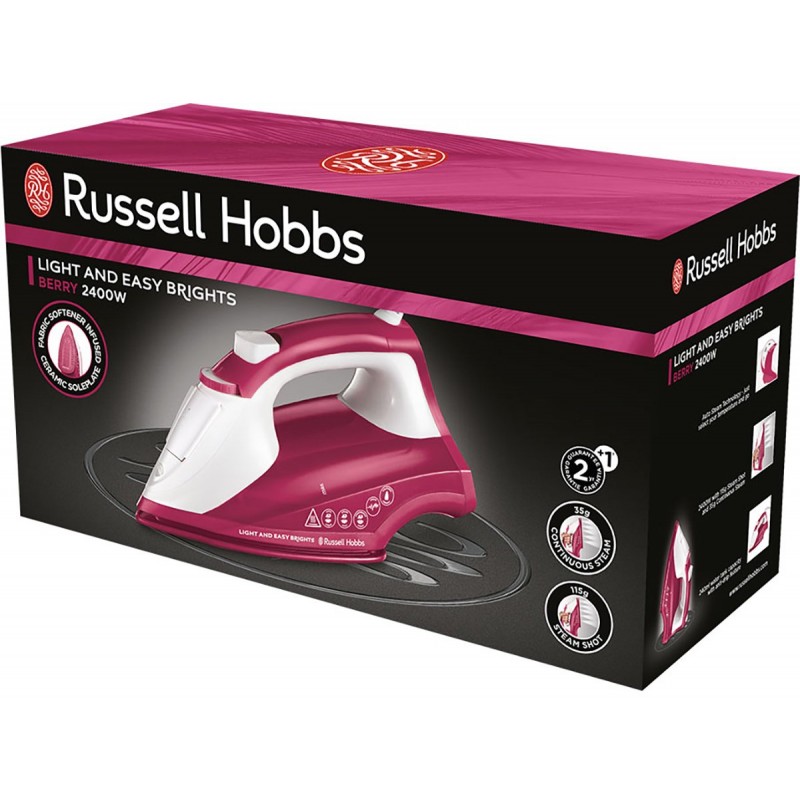 Праска Russell Hobbs 26480-56 Light & Easy Brights Berry Iron