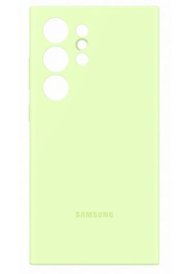 Чохол-накладка Samsung Silicone Case для Samsung Galaxy S24 Ultra SM-S928 Light Green (EF-PS928TGEGWW)
